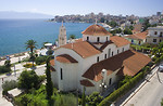 Free Stock Photo: A church on the coast in Sarande, Albania