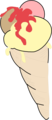 Free Stock Photo: Illustration of an ice cream cone