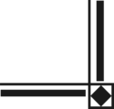 Free Stock Photo: Illustration of a lower right frame corner