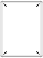 Free Stock Photo: Illustration of a blank frame border