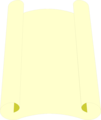 Free Stock Photo: Illustration of a blank scroll