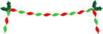 Free Stock Photo: Illustration of a mistletoe border