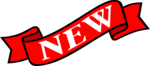 Free Stock Photo: Illustration of a red banner with new text