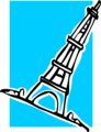 Free Stock Photo: Illustration of the Eiffel Tower in Paris, France