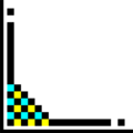 Free Stock Photo: Illustration of a lower left frame corner