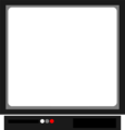 Free Stock Photo: Illustration of a blank computer screen