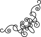 Free Stock Photo: Illustration of a lower right frame corner