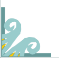 Free Stock Photo: Illustration of a lower left frame corner