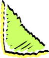Free Stock Photo: Illustration of a lower left frame corner.