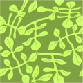 Free Stock Photo: Illustration of a background with green leaves
