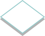 Free Stock Photo: Illustration of a 3d white diamond shape