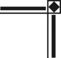 Free Stock Photo: Illustration of an upper right frame corner