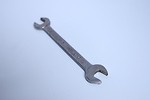 Free Stock Photo: A wrench isolated on a white background