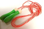 Free Stock Photo: A jump rope isolated on a white background