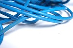 Free Stock Photo: Close-up of blue plastic rope