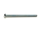 Free Stock Photo: A long screw isolated on a white background