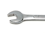 Free Stock Photo: Close-up of a wrench isolated on a white background