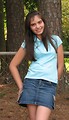 Free Stock Photo: A beautiful latina teen girl posing outdoors