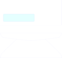 Free Stock Photo: Illustration of a blank business envelope front and back