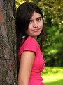 Free Stock Photo: A beautiful latina teen girl posing outdoors