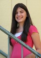 Free Stock Photo: A beautiful latina teen girl posing outdoors