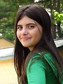 Free Stock Photo: A beautiful teen latina girl posing outdoors