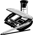 Free Stock Photo: Illustration of a makeup kit