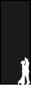 Free Stock Photo: Illustration of a blank frame border with a silhouette of a dancing couple