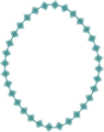 Free Stock Photo: Illustration of a blank frame border with diamond shapes