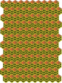 Free Stock Photo: Illustration of an abstract background with cubes