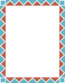 Free Stock Photo: Illustration of a blank frame border