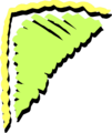 Free Stock Photo: Illustration of an upper left frame corner