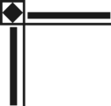 Free Stock Photo: Illustration of an upper left frame corner