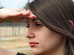 Free Stock Photo: Closeup of a teen girl