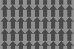 Free Stock Photo: Illustration of gray up arrows