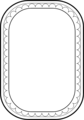 Free Stock Photo: Illustration of a blank frame border