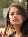 Free Stock Photo: Closeup portrait of a teenage girl