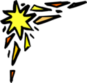 Free Stock Photo: Illustration of an upper left frame corner