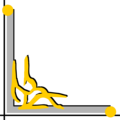 Free Stock Photo: Illustration of a lower left frame corner