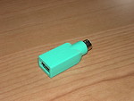 Free Stock Photo: A USB to PS2 mouse converter