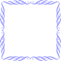 Free Stock Photo: Illustration of a blank blue frame border