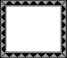 Free Stock Photo: Illustration of a blank picture frame border