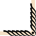 Free Stock Photo: Illustration of a lower left frame corner