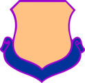Free Stock Photo: Illustration of a blank shield