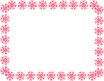 Free Stock Photo: Illustration of a blank red frame border