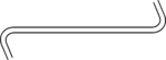 Free Stock Photo: Illustration of a curved black design