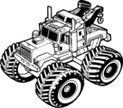 Free Stock Photo: Illustration of a toy tow truck