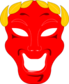 Free Stock Photo: Illustration of a comedy mask