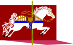 Free Stock Photo: Illustration of a carousel horse