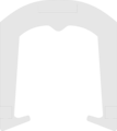 Free Stock Photo: Illustration of a gray horseshoe